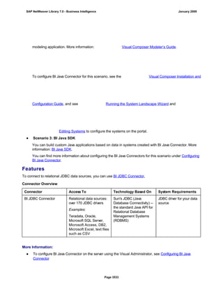 SAP BI 7.0 Info Providers