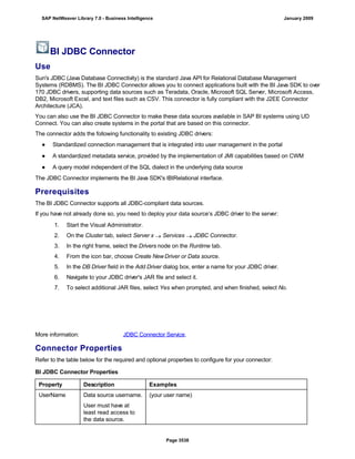 SAP BI 7.0 Info Providers