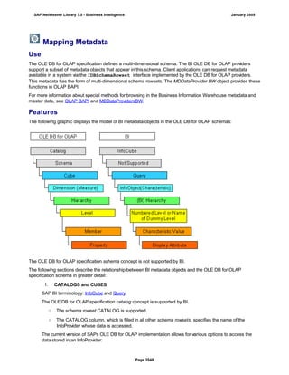 SAP BI 7.0 Info Providers