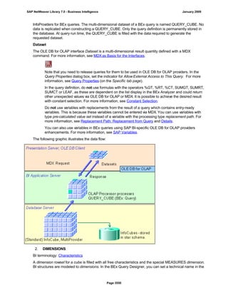 SAP BI 7.0 Info Providers