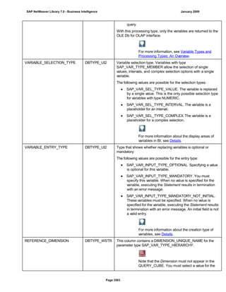 SAP BI 7.0 Info Providers
