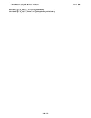 SAP BI 7.0 Info Providers