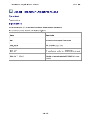 SAP BI 7.0 Info Providers