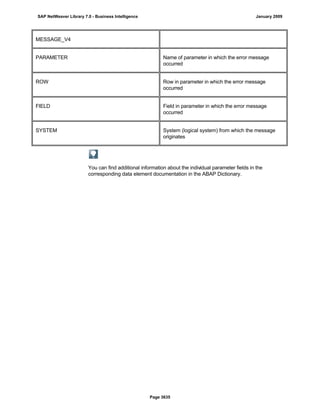 SAP BI 7.0 Info Providers