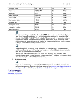 SAP BI 7.0 Info Providers
