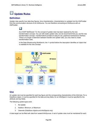 SAP BI 7.0 Info Providers