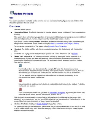 SAP BI 7.0 Info Providers