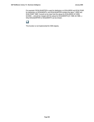 SAP BI 7.0 Info Providers