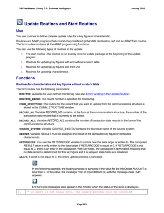 SAP BI 7.0 Info Providers