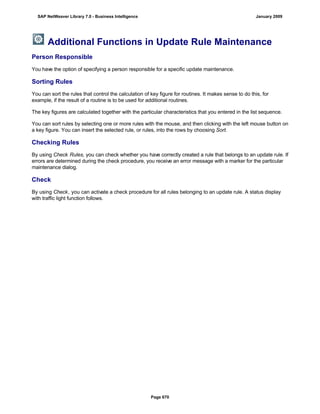 SAP BI 7.0 Info Providers