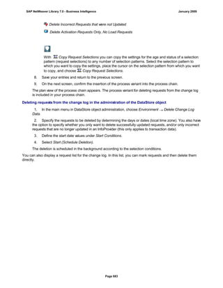 SAP BI 7.0 Info Providers