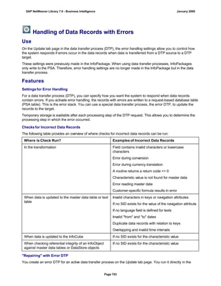 SAP BI 7.0 Info Providers