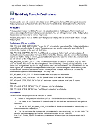 SAP BI 7.0 Info Providers