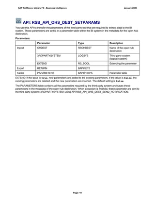 SAP BI 7.0 Info Providers