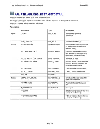 SAP BI 7.0 Info Providers