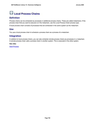 SAP BI 7.0 Info Providers