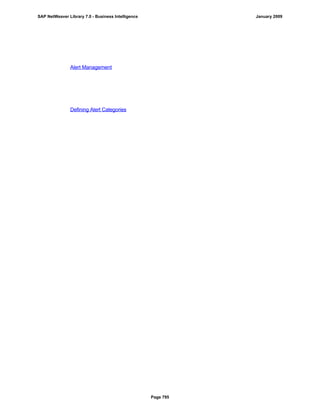 SAP BI 7.0 Info Providers