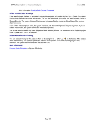 SAP BI 7.0 Info Providers