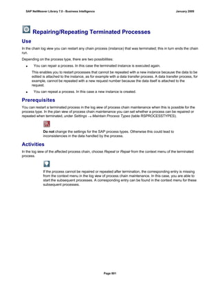 SAP BI 7.0 Info Providers