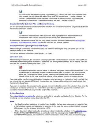 SAP BI 7.0 Info Providers