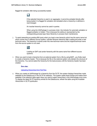 SAP BI 7.0 Info Providers