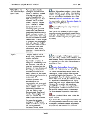 SAP BI 7.0 Info Providers