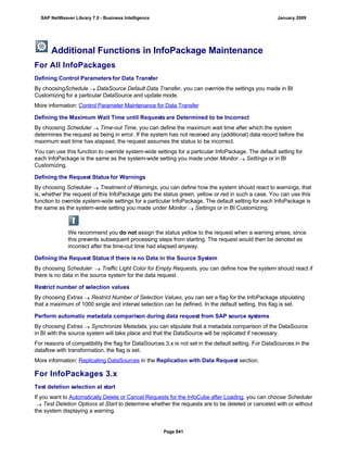 SAP BI 7.0 Info Providers
