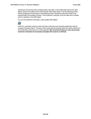 SAP BI 7.0 Info Providers