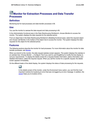 SAP BI 7.0 Info Providers