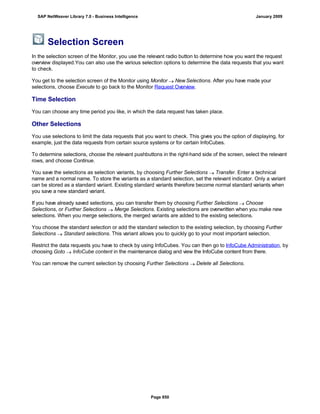 SAP BI 7.0 Info Providers