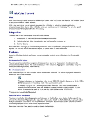 SAP BI 7.0 Info Providers