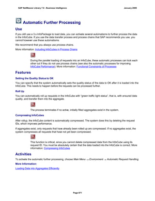 SAP BI 7.0 Info Providers