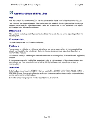 SAP BI 7.0 Info Providers
