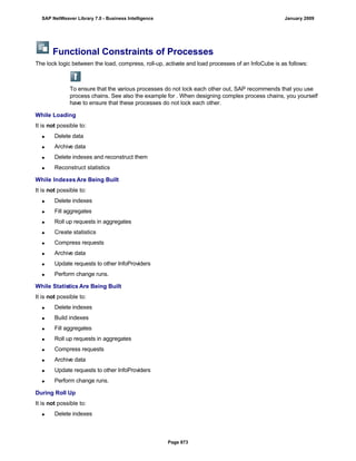 SAP BI 7.0 Info Providers