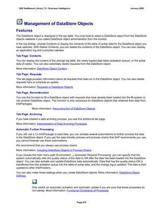 SAP BI 7.0 Info Providers