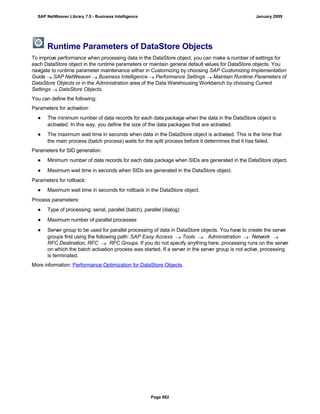 SAP BI 7.0 Info Providers