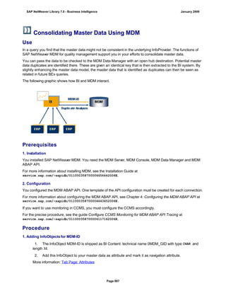 SAP BI 7.0 Info Providers