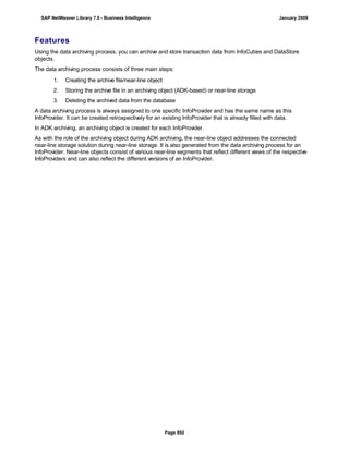 SAP BI 7.0 Info Providers