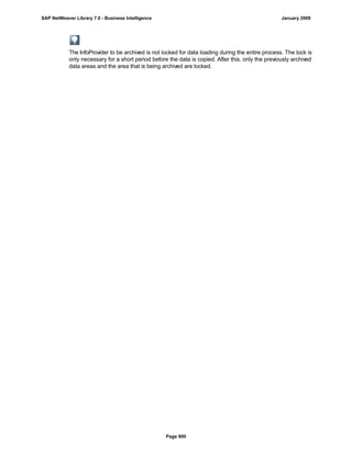 SAP BI 7.0 Info Providers