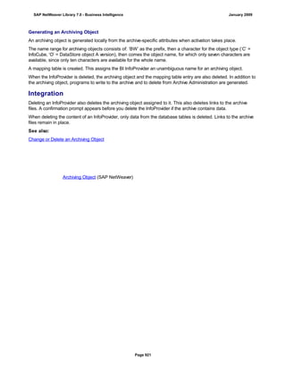 SAP BI 7.0 Info Providers