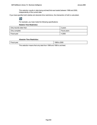 SAP BI 7.0 Info Providers