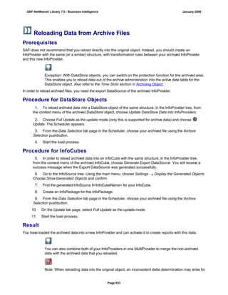 SAP BI 7.0 Info Providers