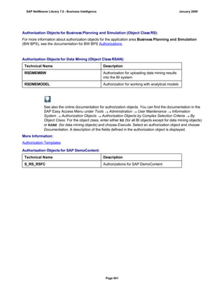 SAP BI 7.0 Info Providers