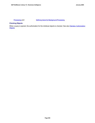 SAP BI 7.0 Info Providers