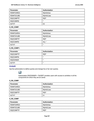 SAP BI 7.0 Info Providers