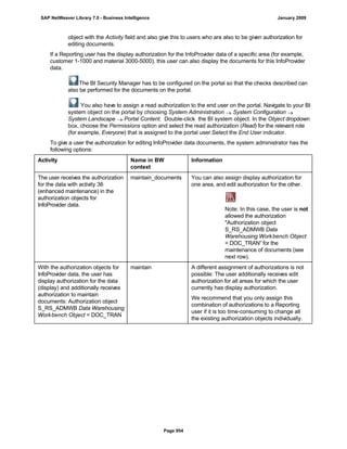 SAP BI 7.0 Info Providers