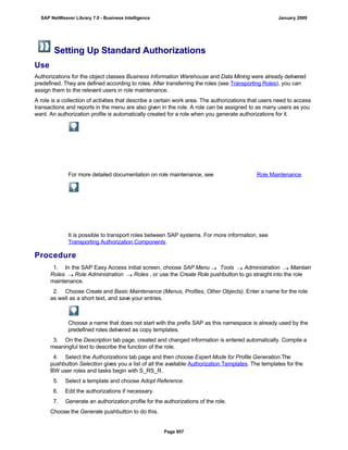 SAP BI 7.0 Info Providers
