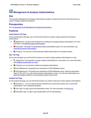 SAP BI 7.0 Info Providers