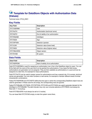 SAP BI 7.0 Info Providers