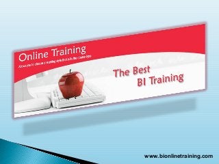 www.bionlinetraining.com
 